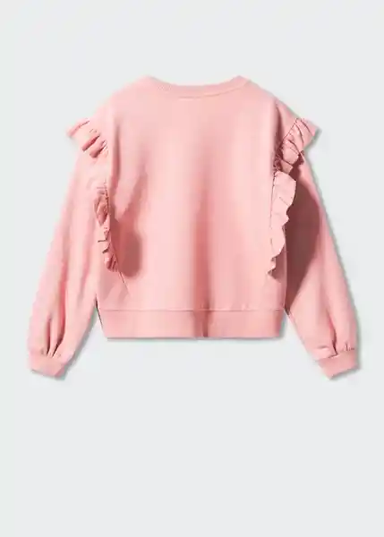 Buzo Sudadera Rose Rosa Talla 12 Niñas Mango