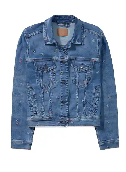 Chaqueta Mujer Azul Talla X-SMALL American Eagle