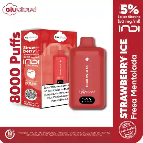 Glucloud Strawberry Ice Indi