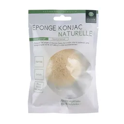 Esponja Facial Konjac. Marca: Cosmetic Club. Limpia y Exfolia. Para Todo Tipo de Pieles. Fabricada Con la Planta Milenaria Konjac, Que Tiene un Alto Contenido en Fibra, Además de Fósforo, Magnesio, Hierro, Sodio, Potasio y Vitaminas A, E, D y C. Esta Esponja Redonda es Imprescindible en Los Rituales de Limpieza Facial Porque Atrapa Toda la Suciedad, Bacterias e Incluso la Grasa. Lavable y Reutilizable. Medidas: 8.50 x 8.50 x 2.50  cm. Sku 212476