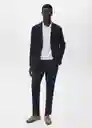 Pantalón Parioli Navy Talla 40 Hombre Mango
