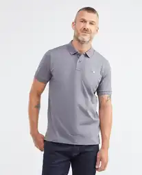 Camiseta Polo Gris Ahumado Oscuro T. XS 1111132042352 Chevignon