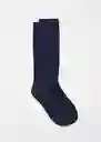 Calcetines Riblong Navy Talla 21 Niña Mango