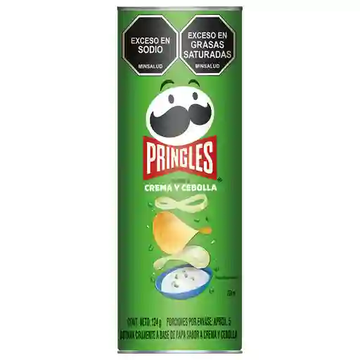 Pringles Papas Sabor a Crema y Cebolla