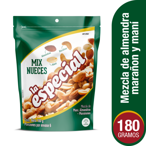 La Especial Mix de Nueces 180g