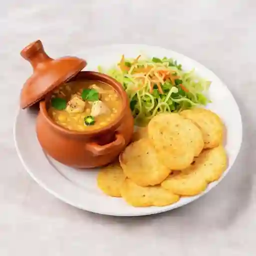 Sopa de Arroz con Gallina
