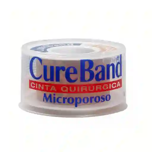 Cure Band  Cinta Quirúrgica Microporosa Color Piel