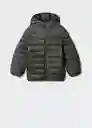Abrigo Anorak Único Khaki Talla 12 Niños Mango