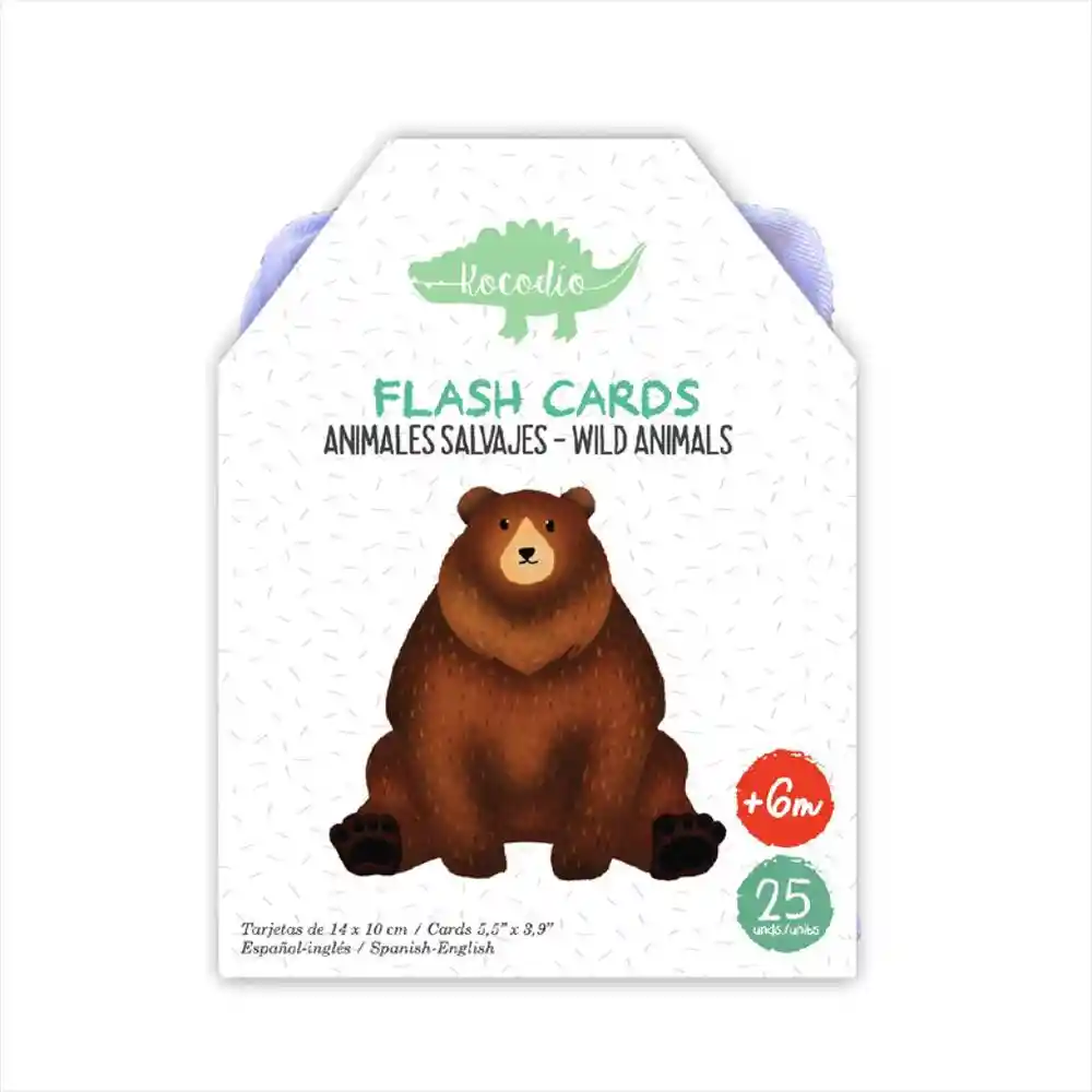 Flash Cards Animales Salvajes