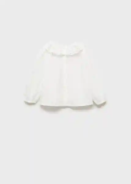 Blusa Nevada Off White Talla 63 Niños Mango