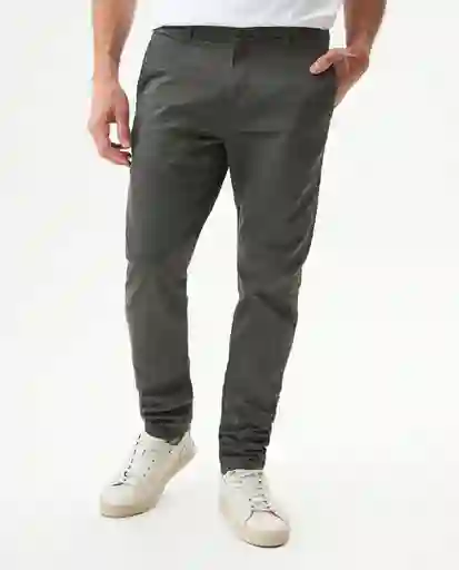 Pantalón Colors Rocket Gris Ahumado Oscuro T 32 Chevignon