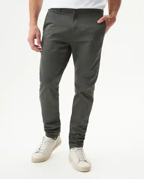 Pantalón Colors Rocket Gris Ahumado Oscuro T 32 Chevignon