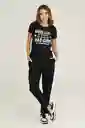 Camiseta Good Girl Color Negro Talla XL Ragged