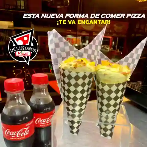 Combo Hawaiano + 2 Coca Cola 250ml
