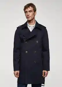 Abrigo Parka Tango Navy Talla XL Hombre Mango