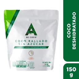 A De Coco Coco Organico Deshidratado