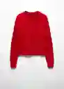 Jersey Chilly Rojo Talla 24 Mujer Mango