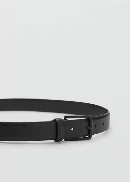 Cinturón Blacky Negro Talla 91 Hombre Mango