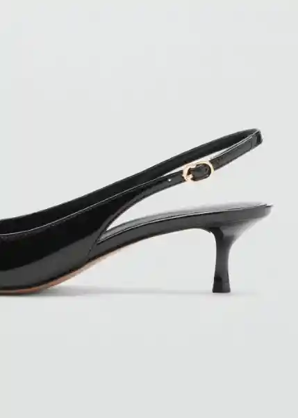 Zapatos Mona Negro Talla 38 Mujer Mango