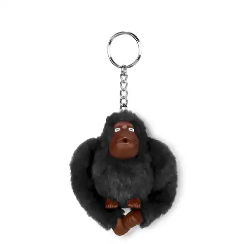 Kipling Llavero Monkey Clip Para Mujer Negro M