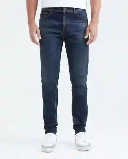 Jean Super Slim Fit- Rider Azul Clásico Oscuro 28/32 Chevignon