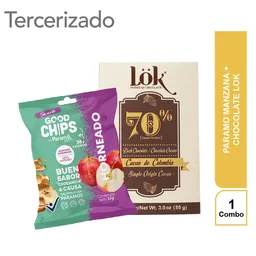 Combo Paramo Snacks Manzana+ Chocolate Lok 70%