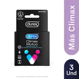 Durex Condón Clímax Mutuo