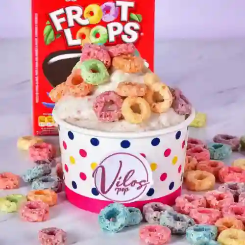 Helado de Froot Loops