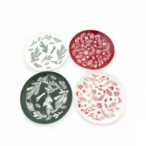 Set Plato Navidad Ambiente Gourmet