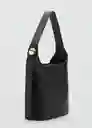 Bolso G Freckle Negro Talla 99 Mujer Mango