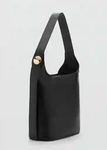 Bolso G Freckle Negro Talla 99 Mujer Mango