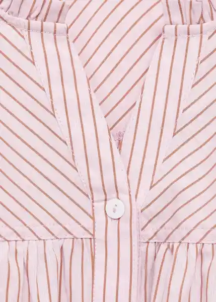 Camisa Beck Rosa Talla 11 Niñas Mango