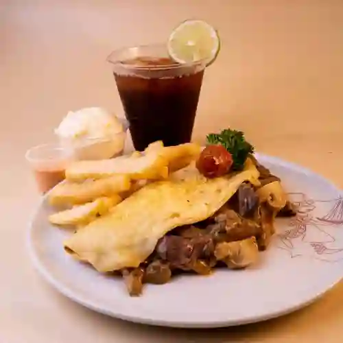 Combo Crepe de Stroganoff