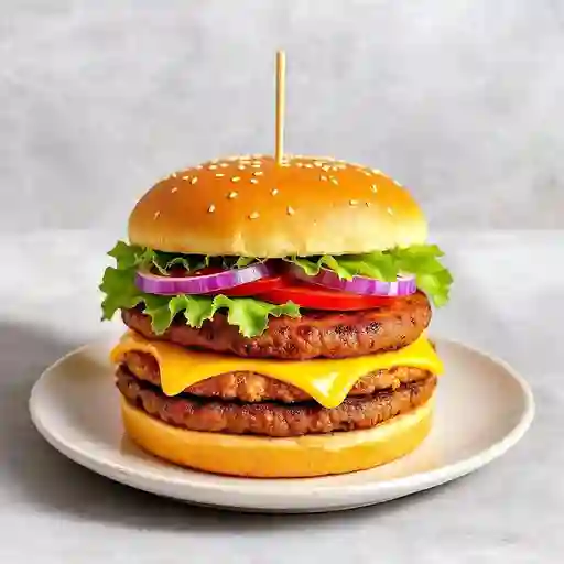 Hamburguesa Mixta en combo