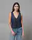 Camisa Mujer Azul M 213G003_AZU194052 Rifle