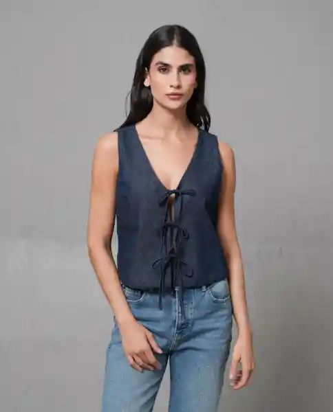 Camisa Mujer Azul M 213G003_AZU194052 Rifle