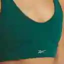 Reebok Crop Activ Coll Dreamblend Bra Mujer Verde M