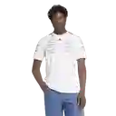 Adidas Camiseta Lifestyle de Hombre Blanco Talla M