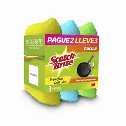 Scotch Brite Esponja Rulo Pack x3