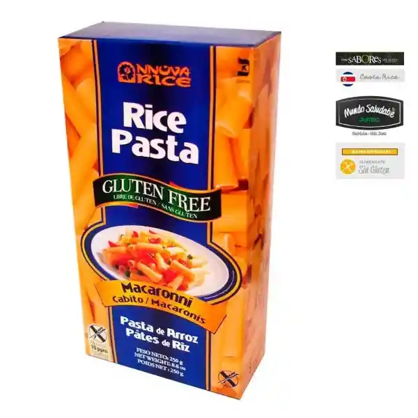 Nnova Rice Pasta de Arroz Macarroni