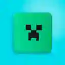 Cojín Para Asiento Cuadrada Creeper Serie Minecraft Verde Miniso