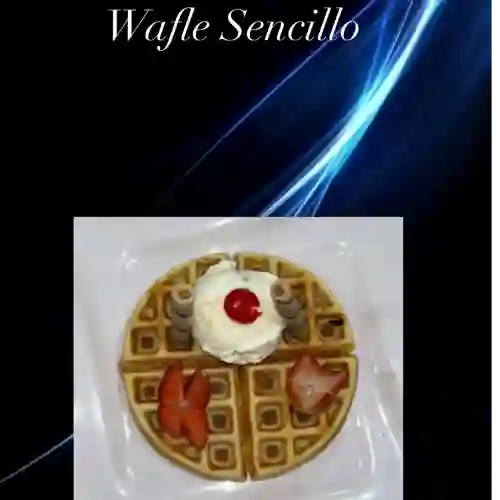 Waffle Sencillo