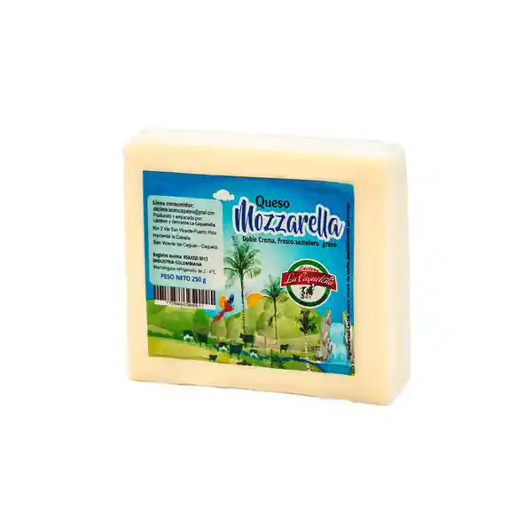 Queso Mozzarella la Caqueteña