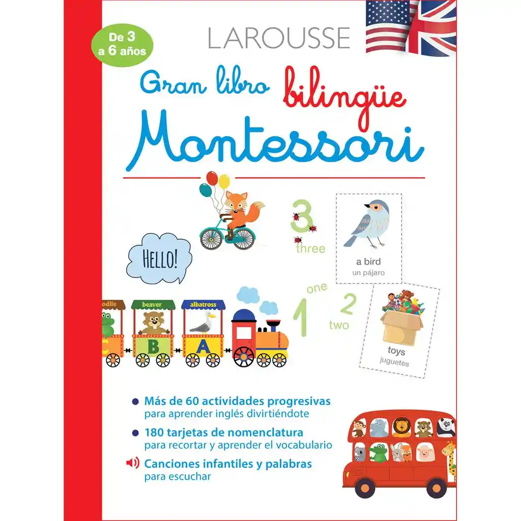 Gran libro bilingüe Montessori