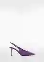 Zapatos Color Morado Talla 37 Mujer Mango