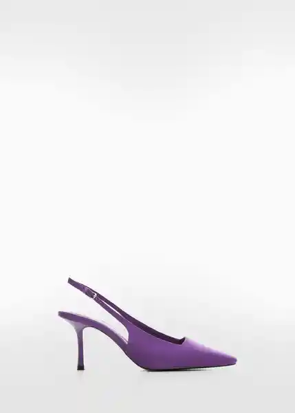 Zapatos Color Morado Talla 37 Mujer Mango