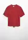 Camiseta Anouky-H Rojo Talla XS Hombre Mango