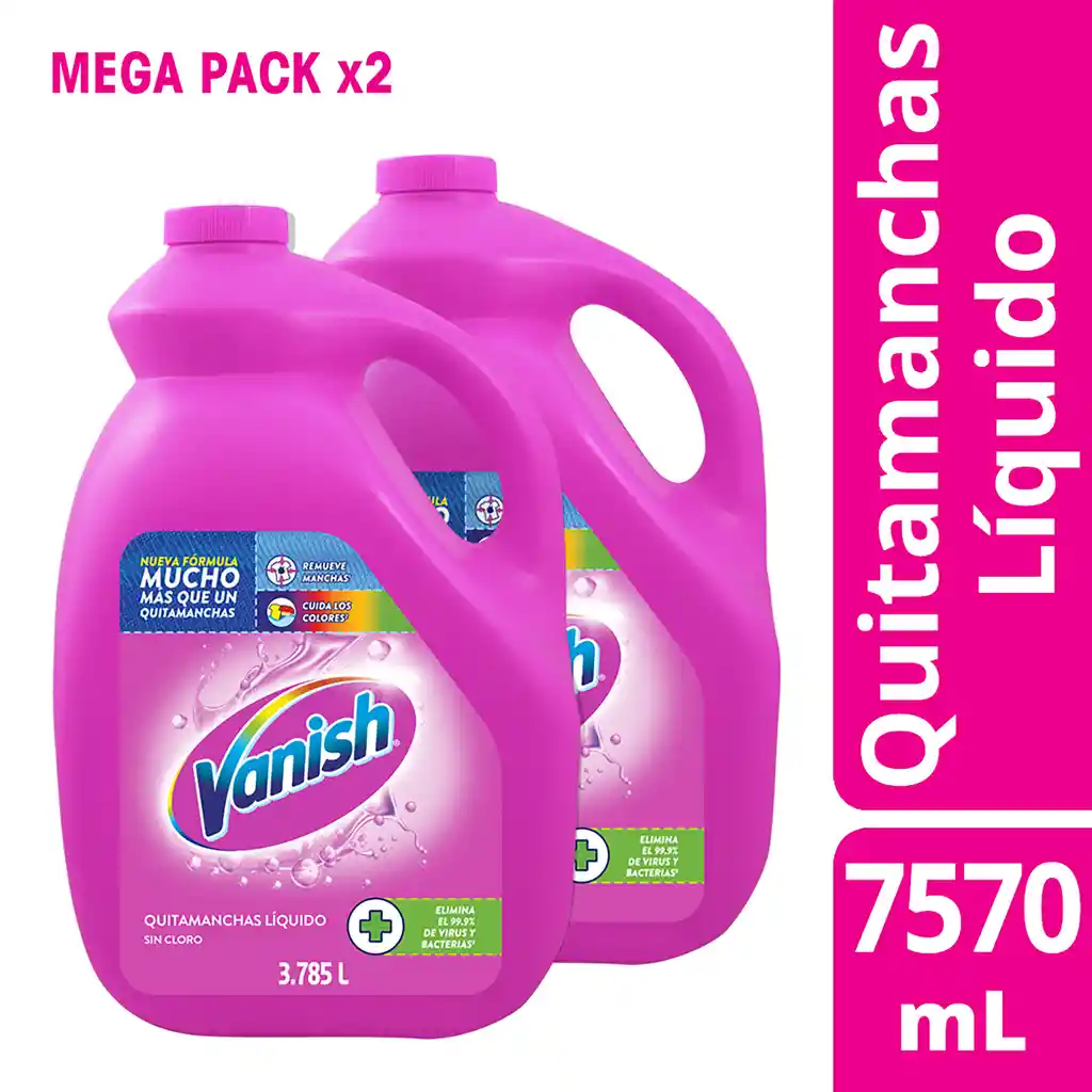 Vanish Quitamanchas Líquido Multiusos