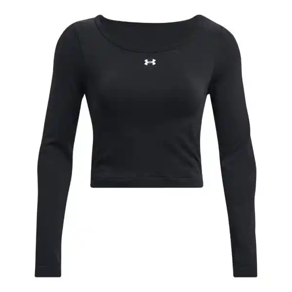 Under Armour Camiseta Train Seamless Mujer Negro LG 1379150-001