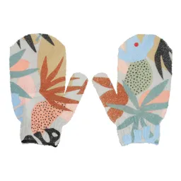 Set de Mitones Exfoliantes Multicolor Diseño 0001